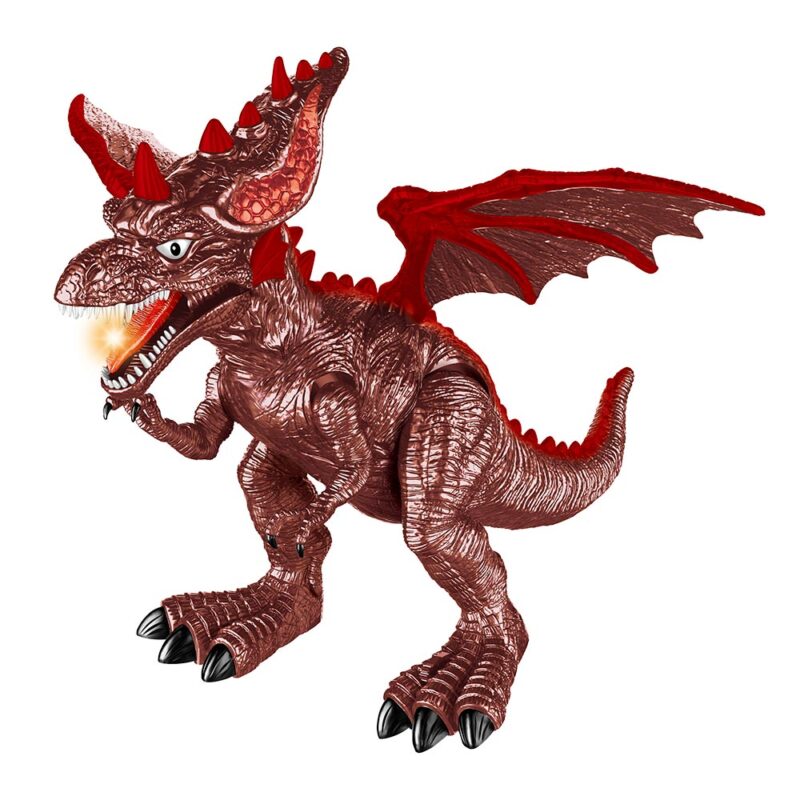 Dinossauro Dragão luz e som DM Toys