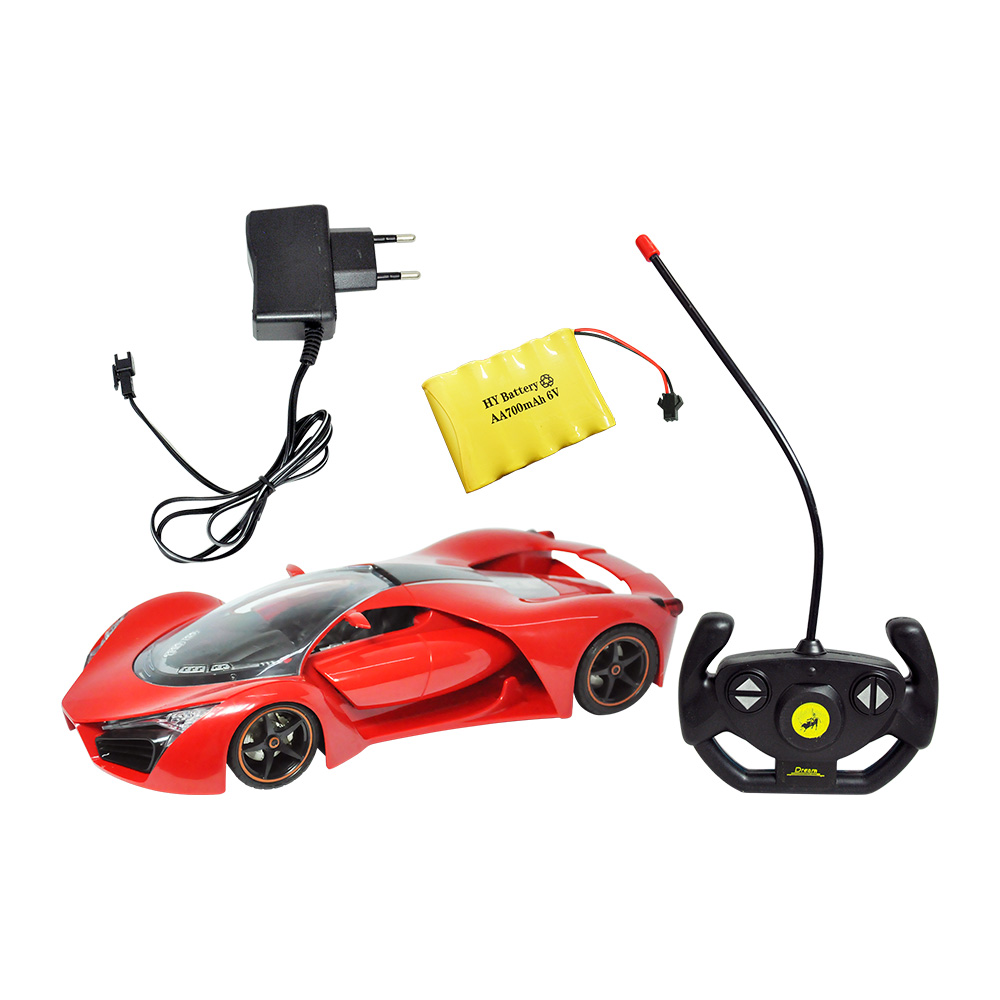 Carro Controle Remoto DM Toys DMT5050 Vermelho - Ciclone Magazine