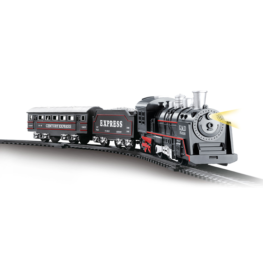 Trem Elétrico Express Locomotiva Ferrorama Auto Pista Trilho - DengoToys -  Brinquedos e Muito Mais!