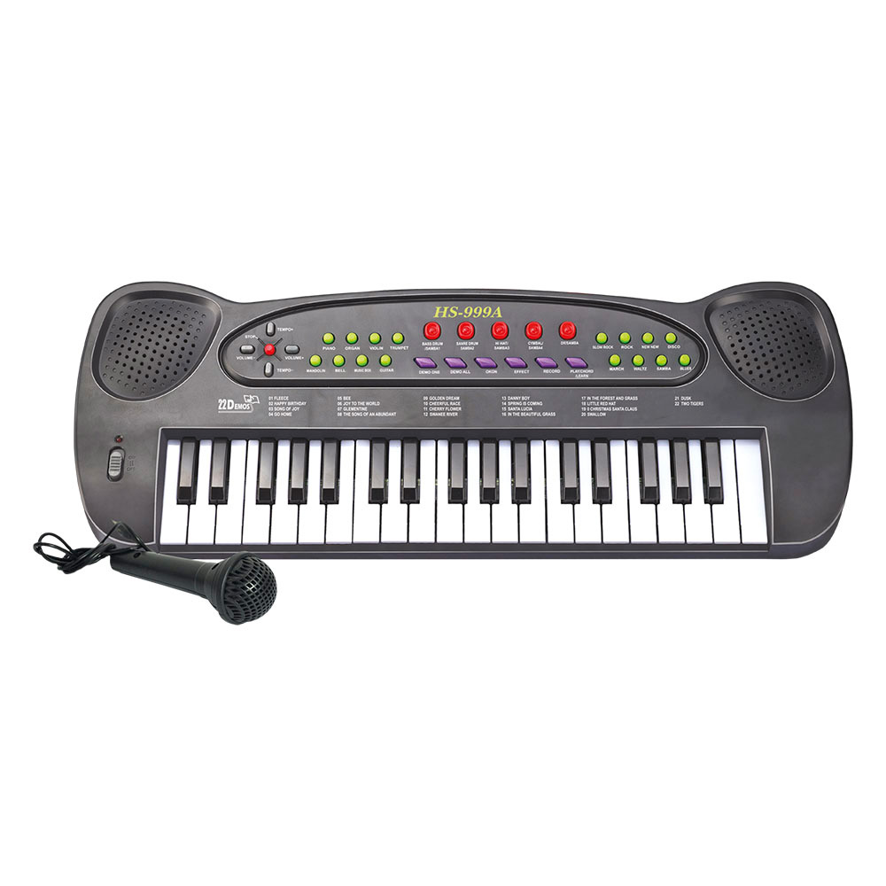 Teclado Musical Infantil - Siri - Vermelho - DM Toys