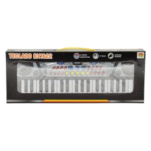 Teclado Piano Divertido Music Azul - Dm Toys - Livraria e