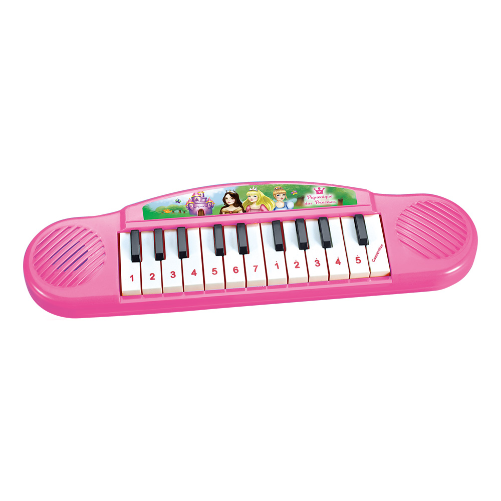 Super Teclado Piano Musical Infantil Bebe Educativo Sons Cor Mickey