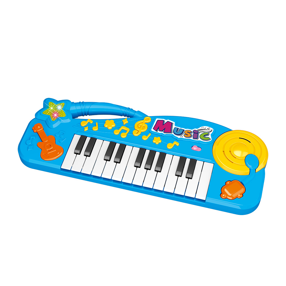 Piano Musical Infantil Educativo C/ Som E Luz Baby Einstein Cor